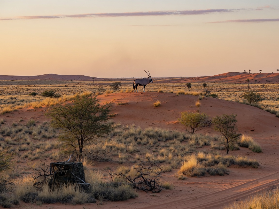 Best Time to Hunt Gemsbok in the Kalahari