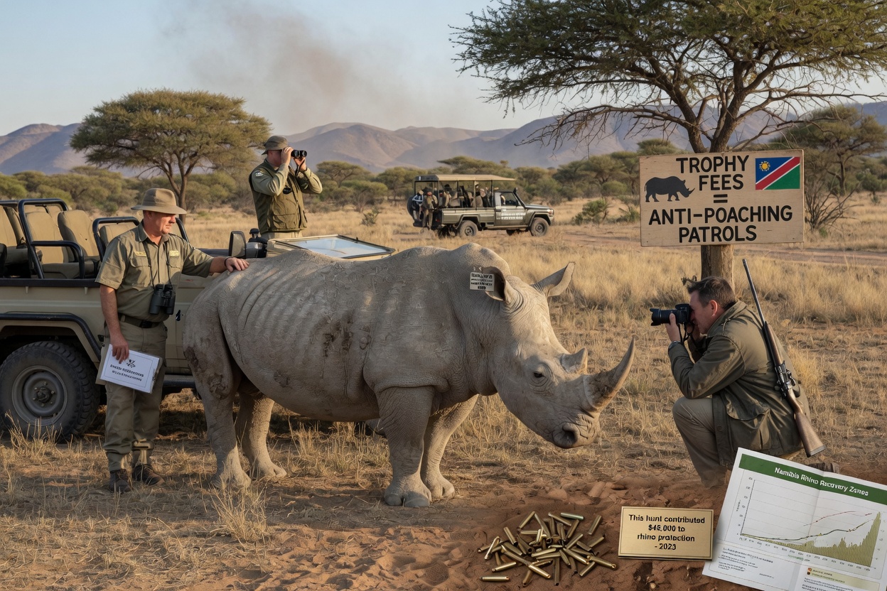 How Hunting Saves Rhinos in Namibia