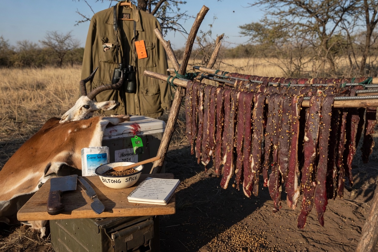 Make Perfect Biltong from Impala Harvest