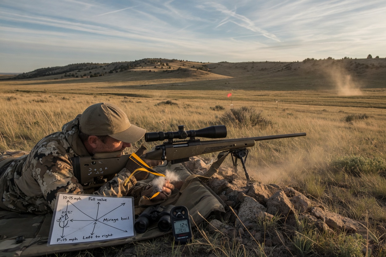 Reading Wind Patterns for Long-Range Shots