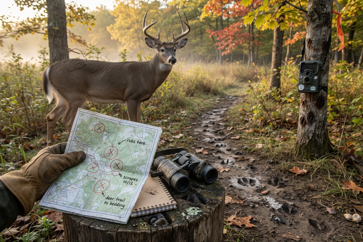 Scouting for White-tailed Deer