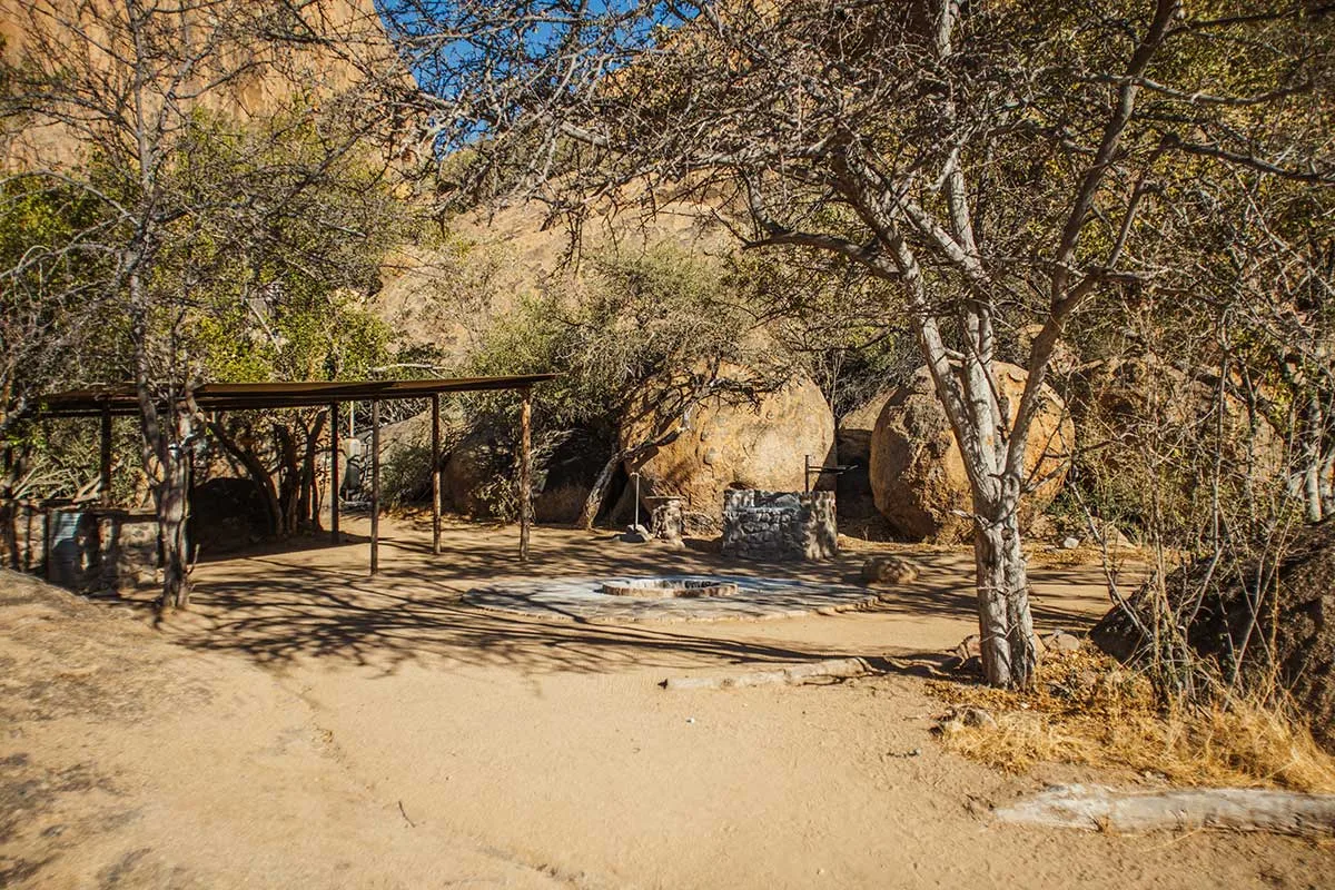 Camping im Erongo