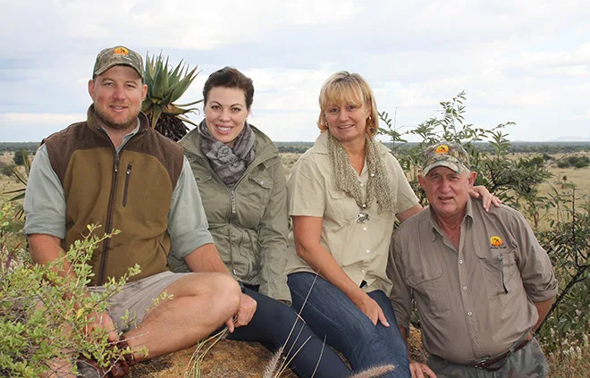 Our Family at Omatako Hunting Trails