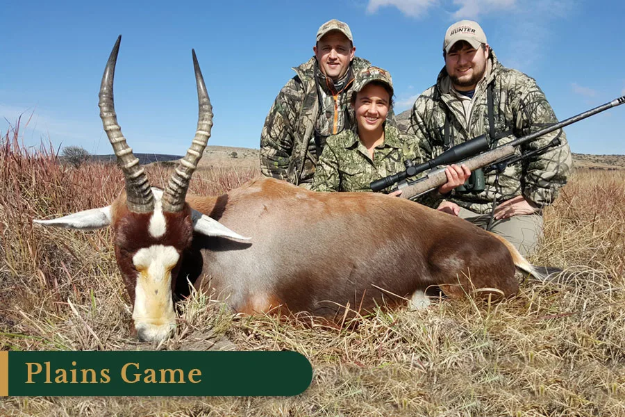Hunting Plains Game with Witkop Safaris