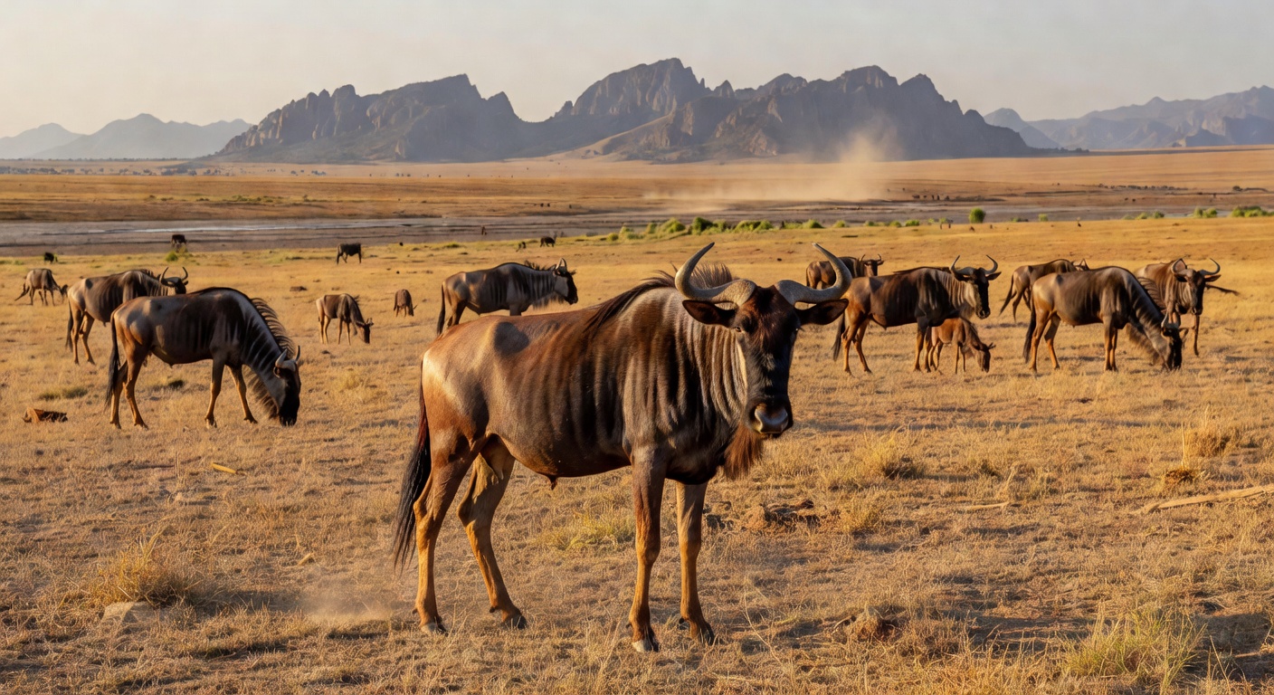 Black Wildebeest